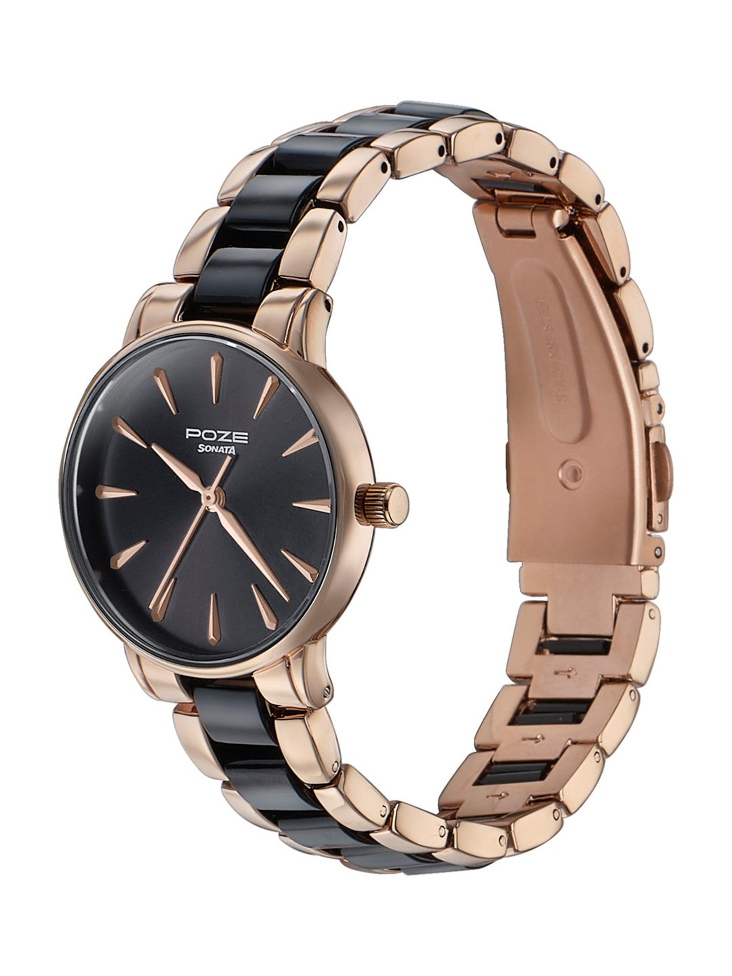 Sonata Poze 3.0 SP80076KD02WF Analog Watch for Women