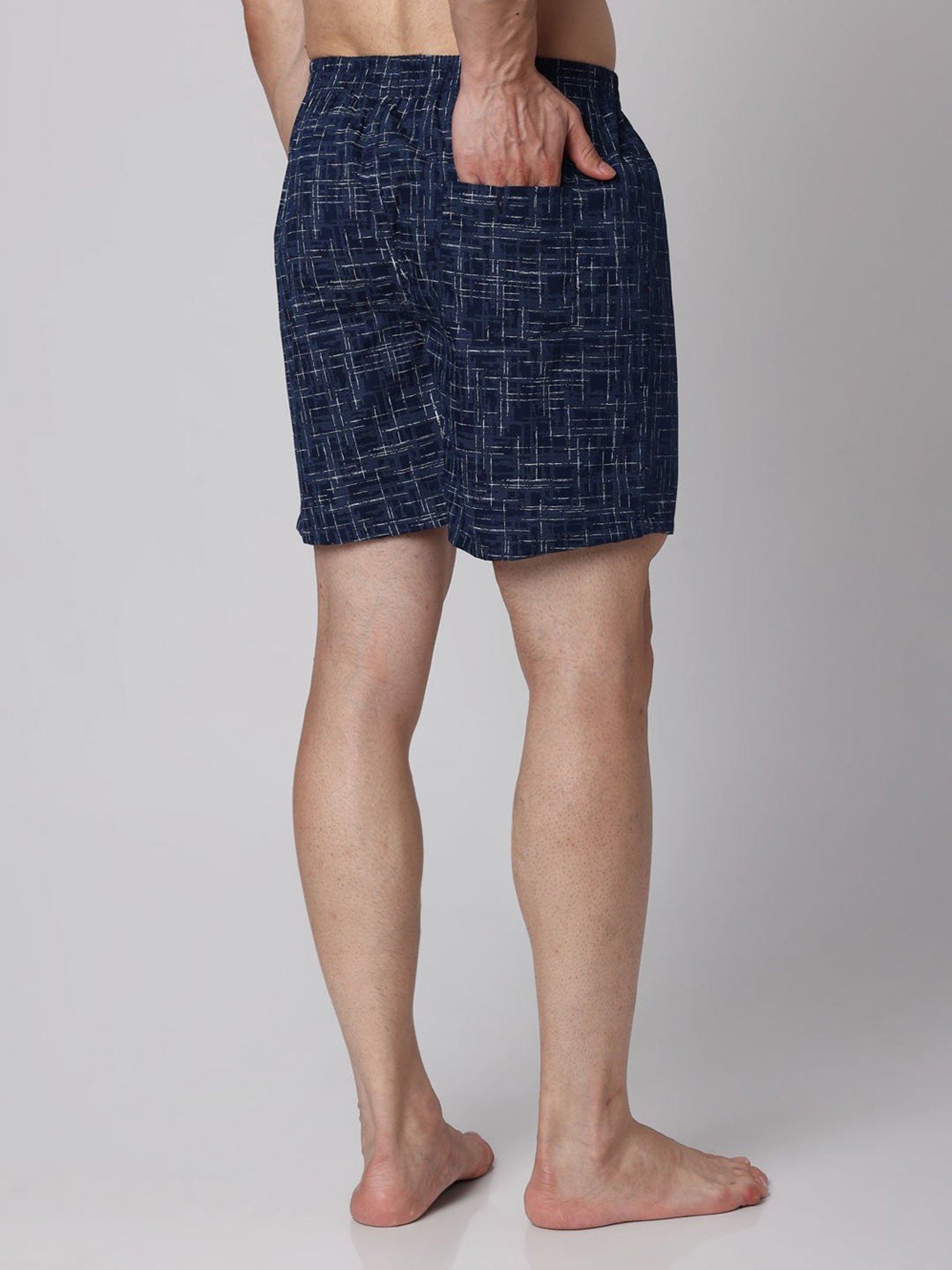 Urban Scottish Multi Cotton Regular fit Print Boxers-Pack of 3