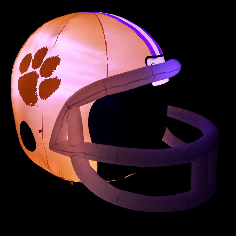 Fabrique NCAA Clemson Team Inflatable Helmet   4 ft., 4 ft Tall, Orange
