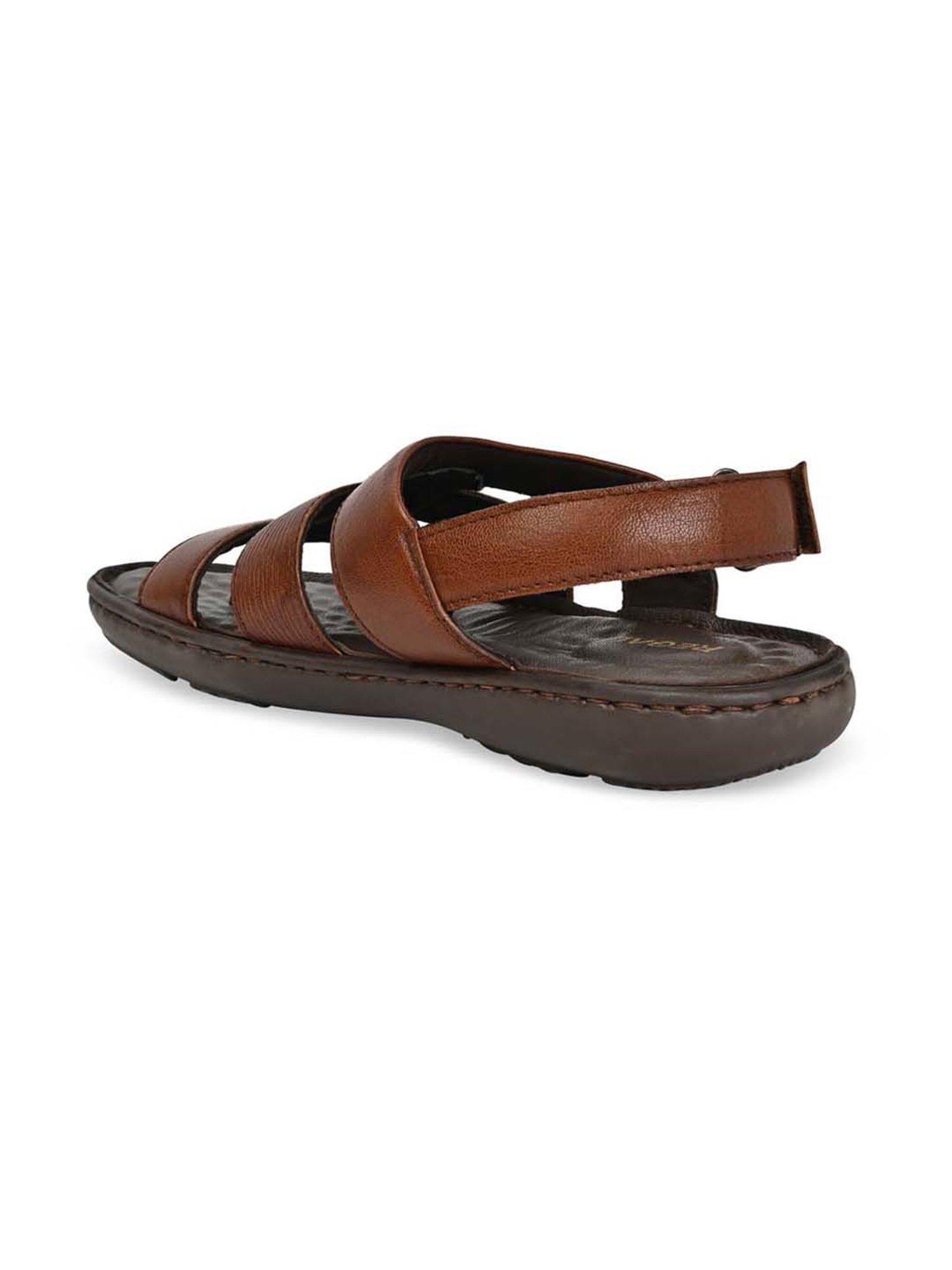 Regal Men's Tan Back Strap Sandals