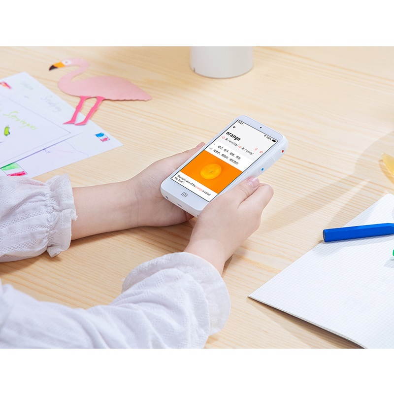 XIAOMI AI Translator 4G Hot Spot 4 Inches Large Touch Screen USB Rechargeable Multifunction Repeater Recording Pen Translation Machine for Travel Study