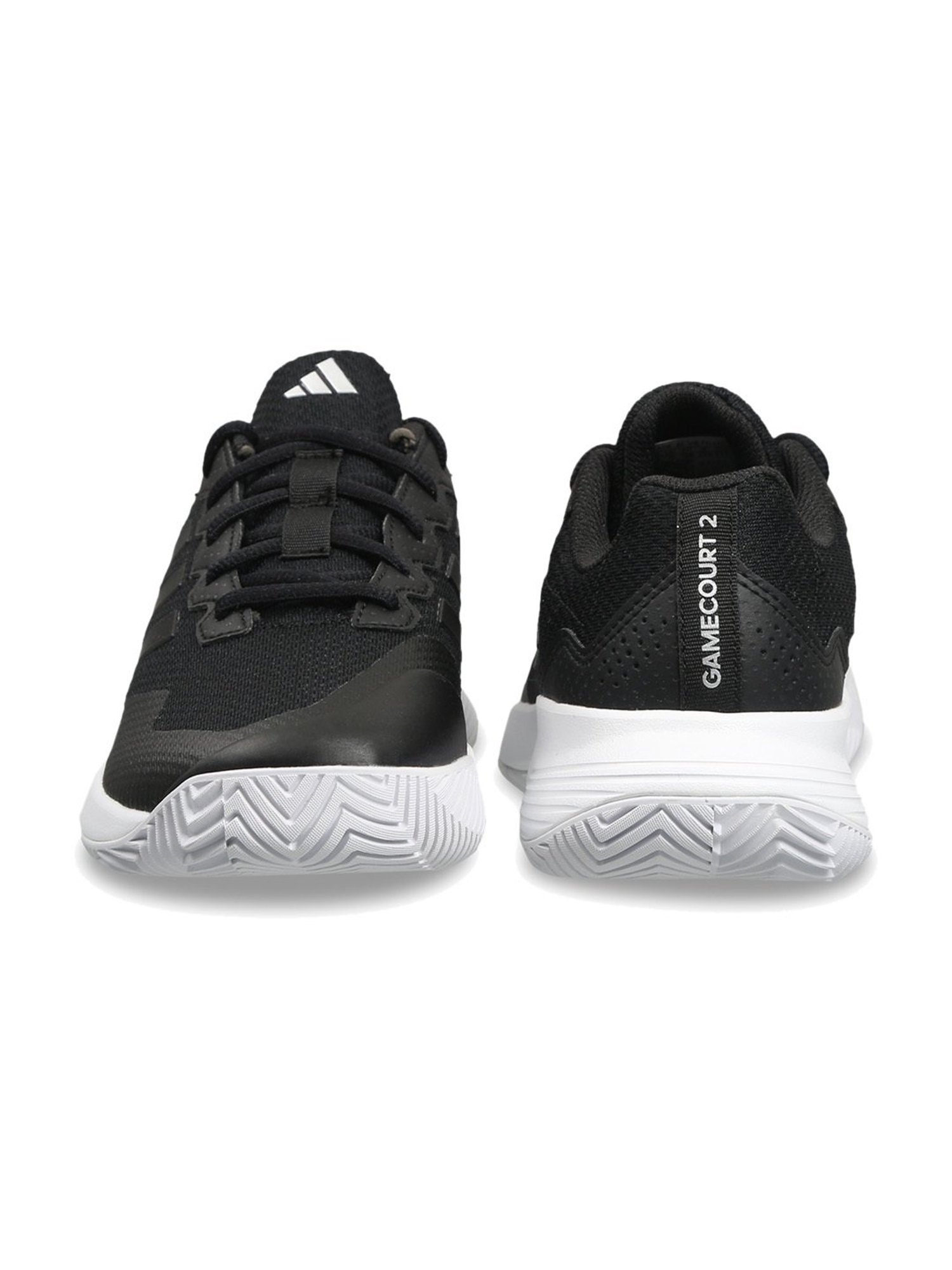Adidas Women's GameCourt 2 Black Tennis Shoes