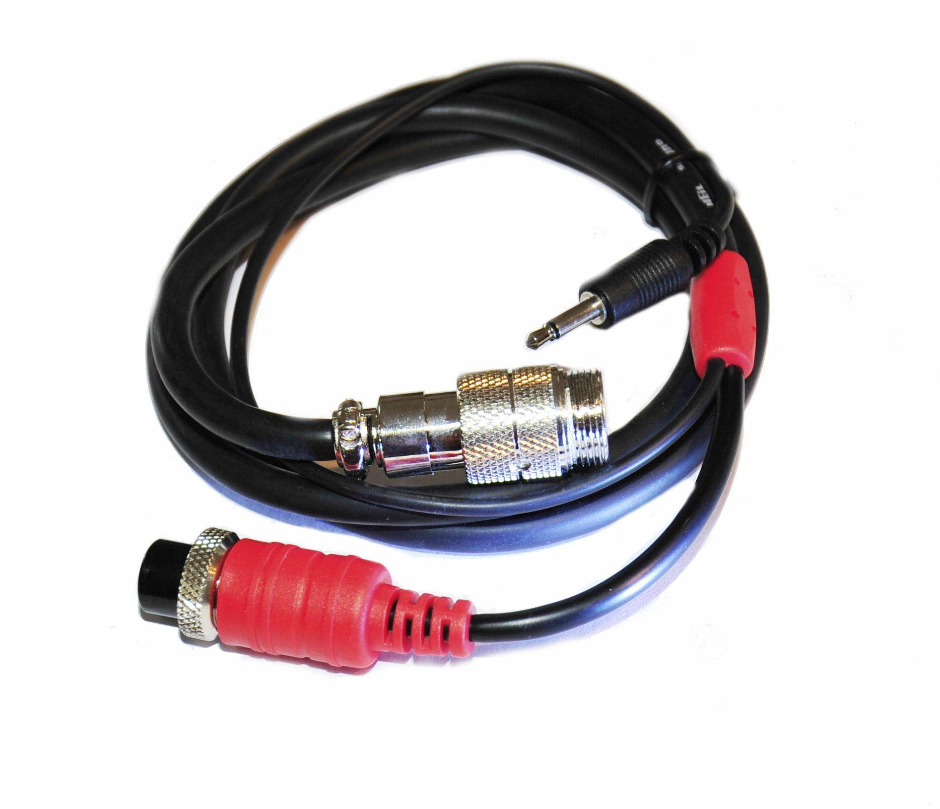 Heil Sound HSTA K8  6 Mic adapter cable: Kenwood 8-pin round