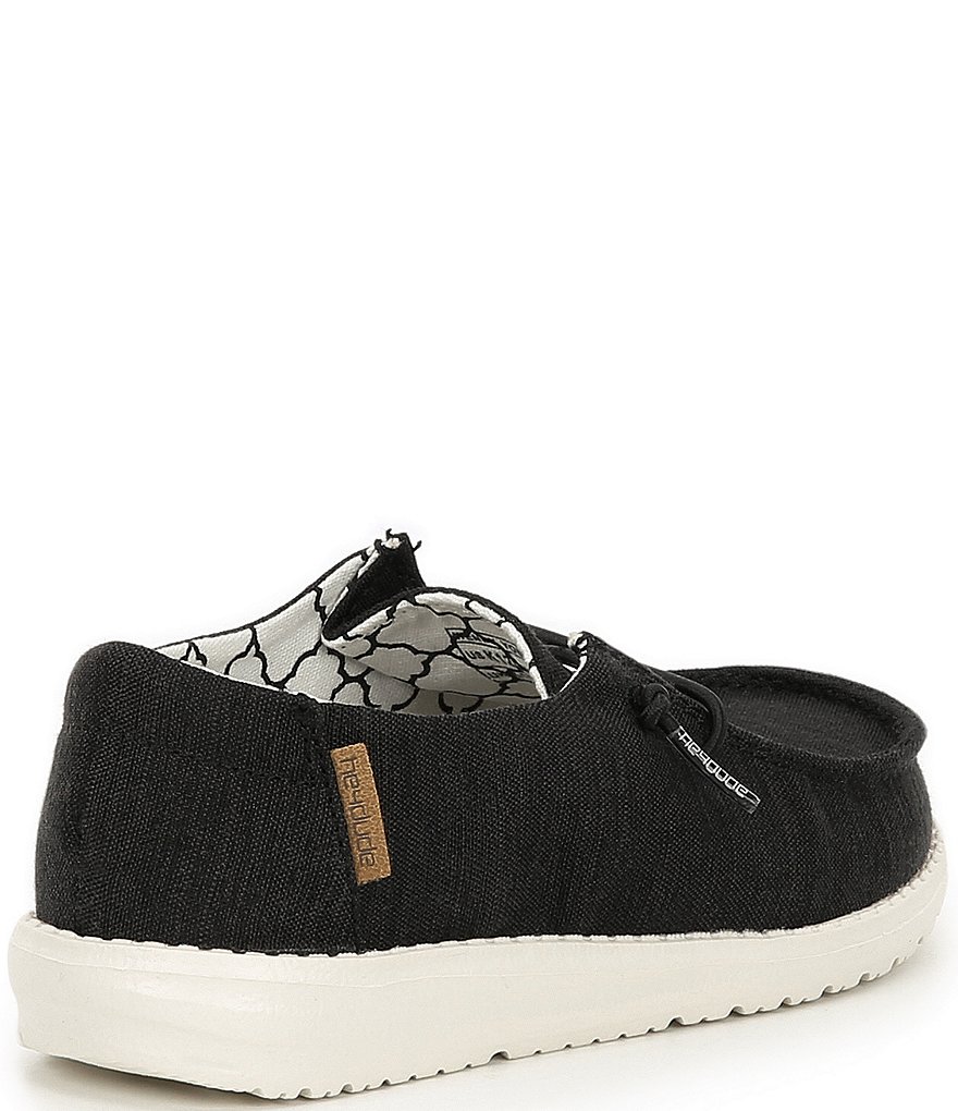 Hey Dude Girls' Wendy Linen Washable Slip-Ons (Toddler)