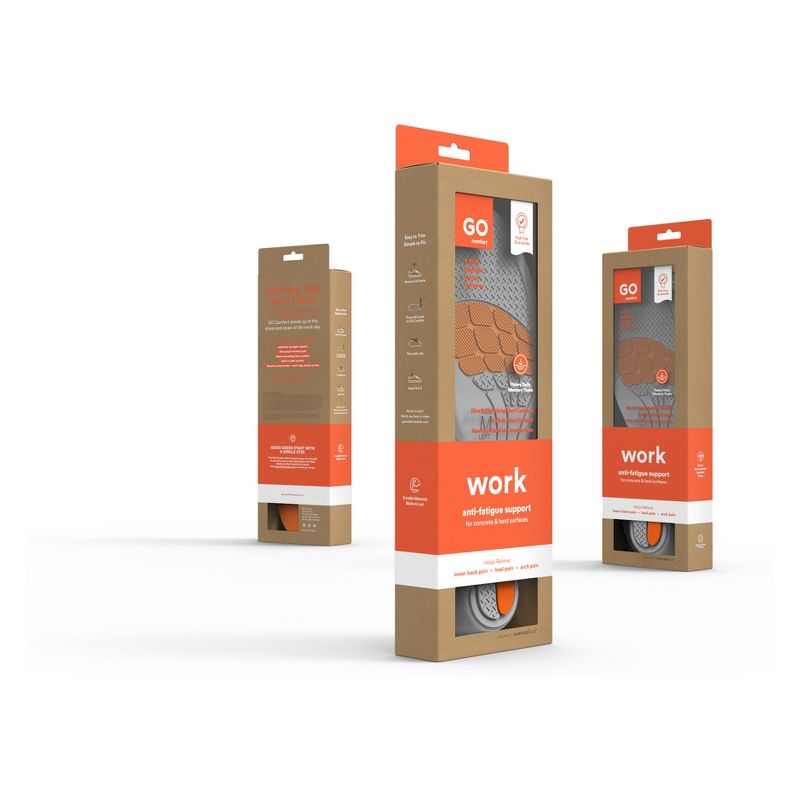 GO Comfort Work Insoles - Medium