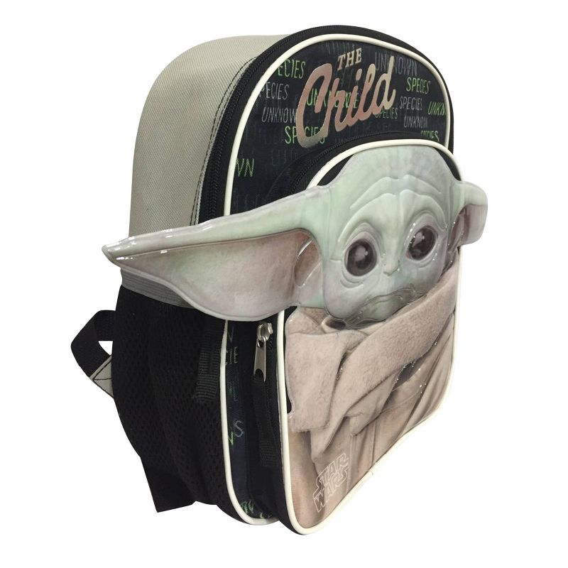 Kids' Disney Baby Yoda Mini Backpack - Black