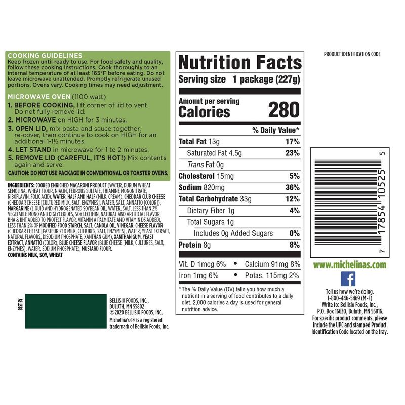 Michelina's Frozen Wheels & Cheese - 8oz