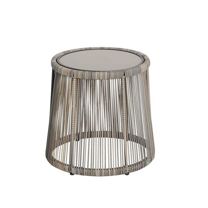 3pc Steel Bistro Set - Nuu Garden