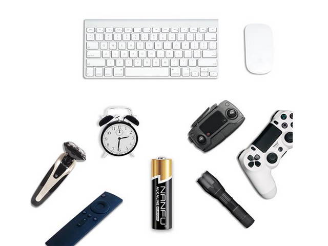 NANFU No Leakage Long Lasting AAA 48 Batteries Premium Alkaline Battery 1.5v Non Rechargeable Batteries for Clocks Remotes Games Controllers Toys Electronic Devices,AB03