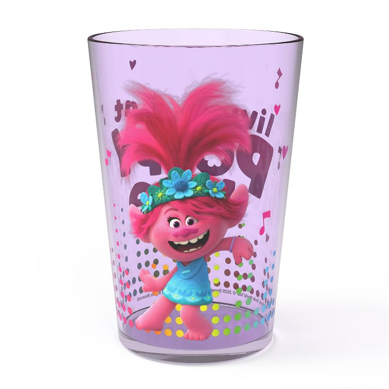 DreamWorks Trolls 14.5oz 4pk Plastic Tumbler Set - Zak Designs