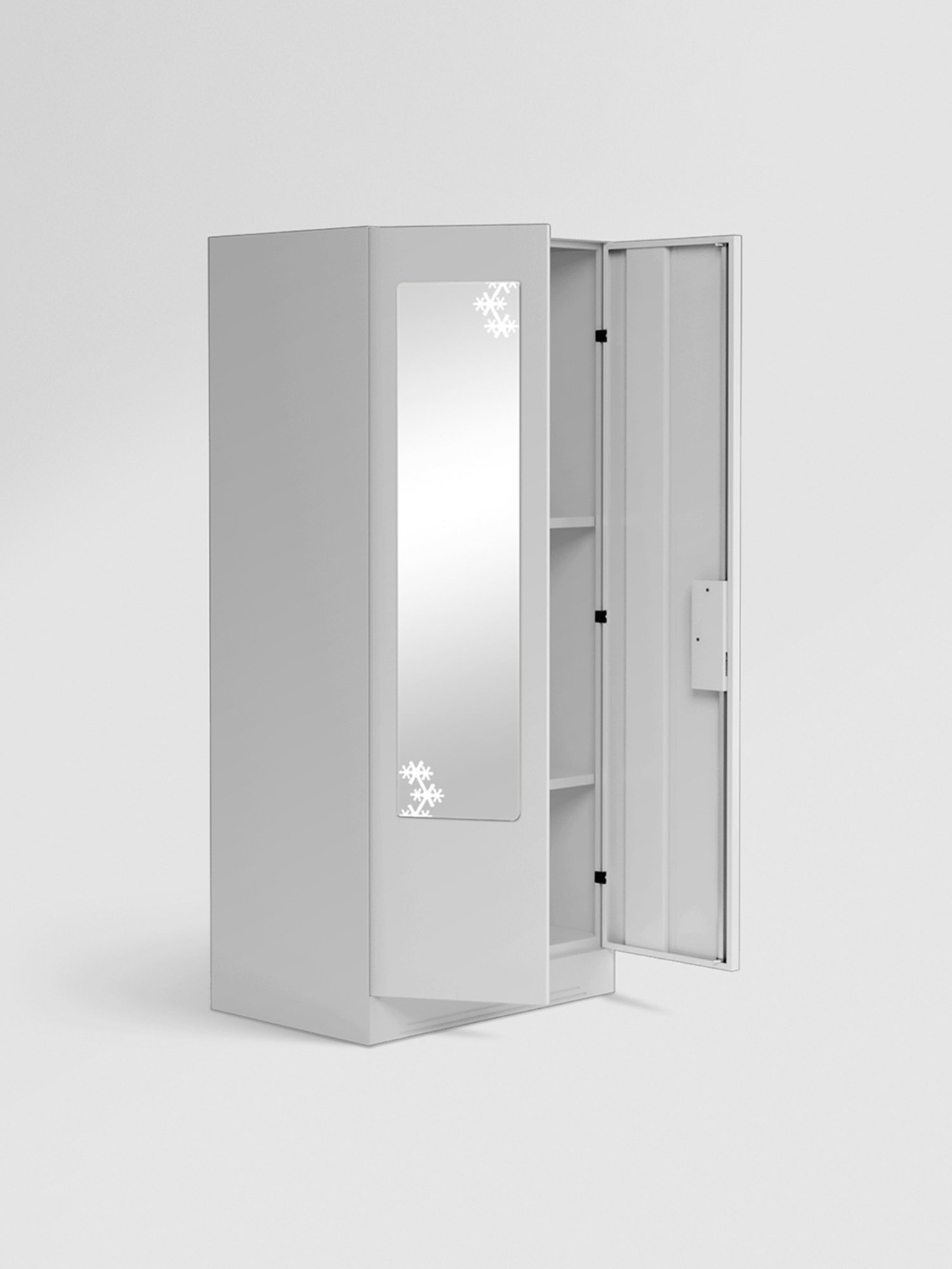 Godrej Interio Slimline 2-Door Steel Almirah, Royal Ivory (1-Year Warranty)