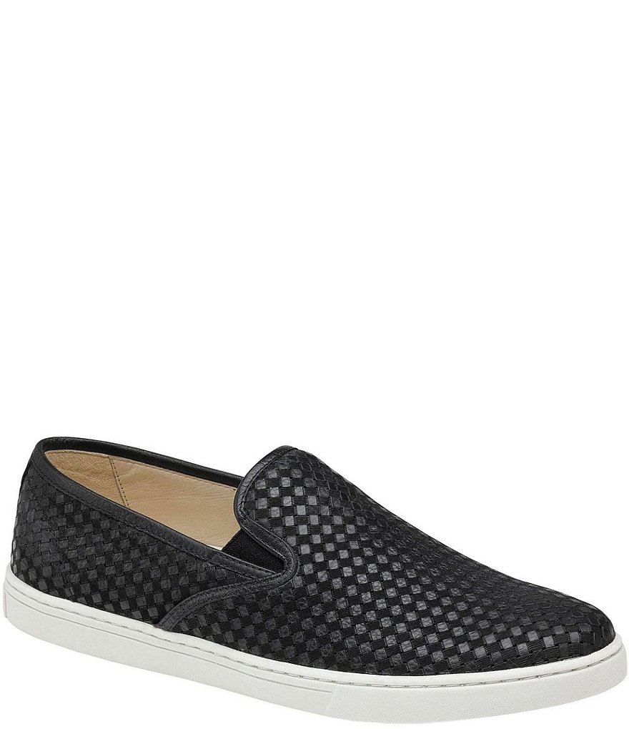 Johnston & Murphy Men's Tyler Weave Slip-Ons