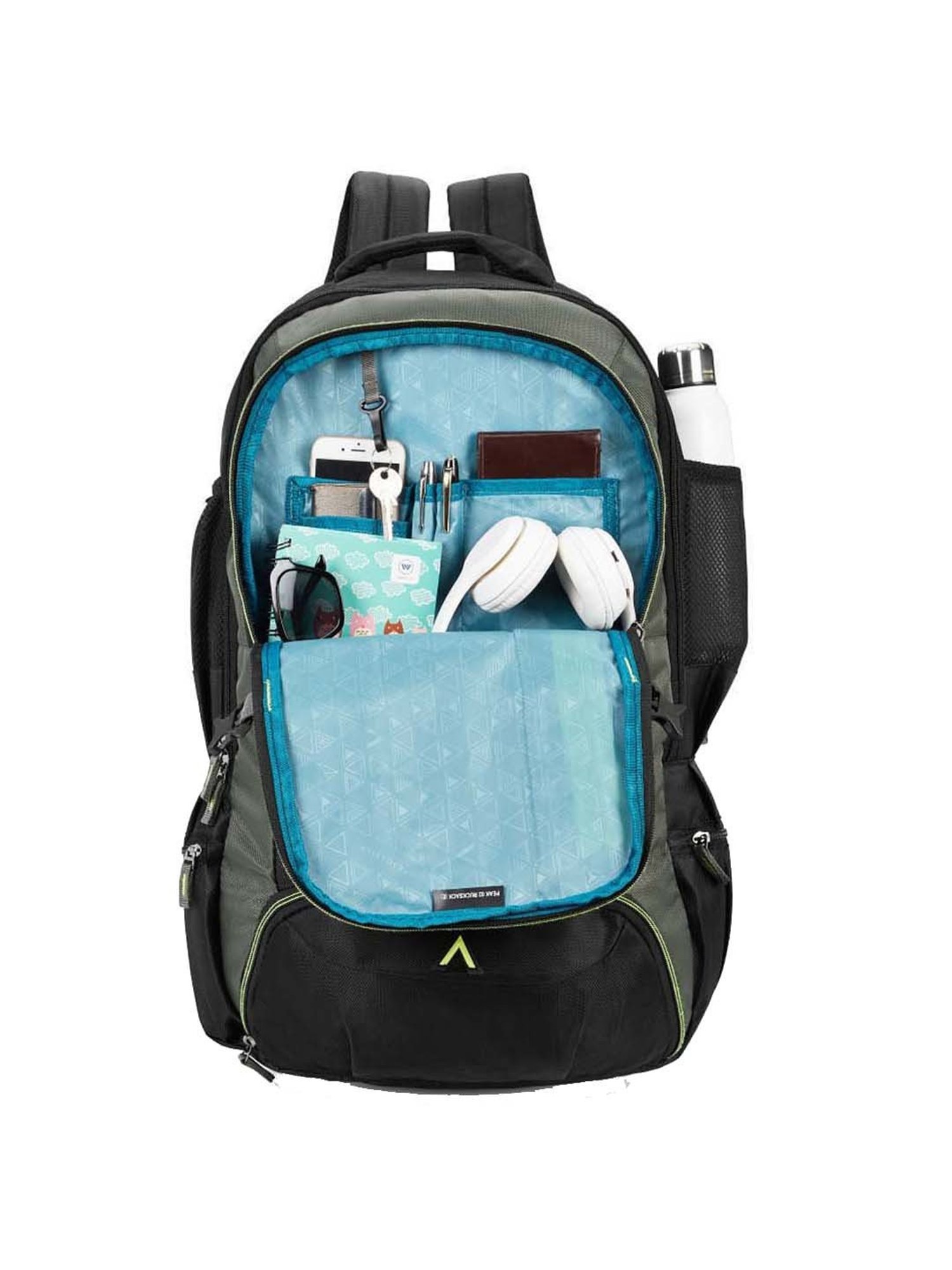 Aristocrat 45 Ltrs Black Medium Rucksack Backpack