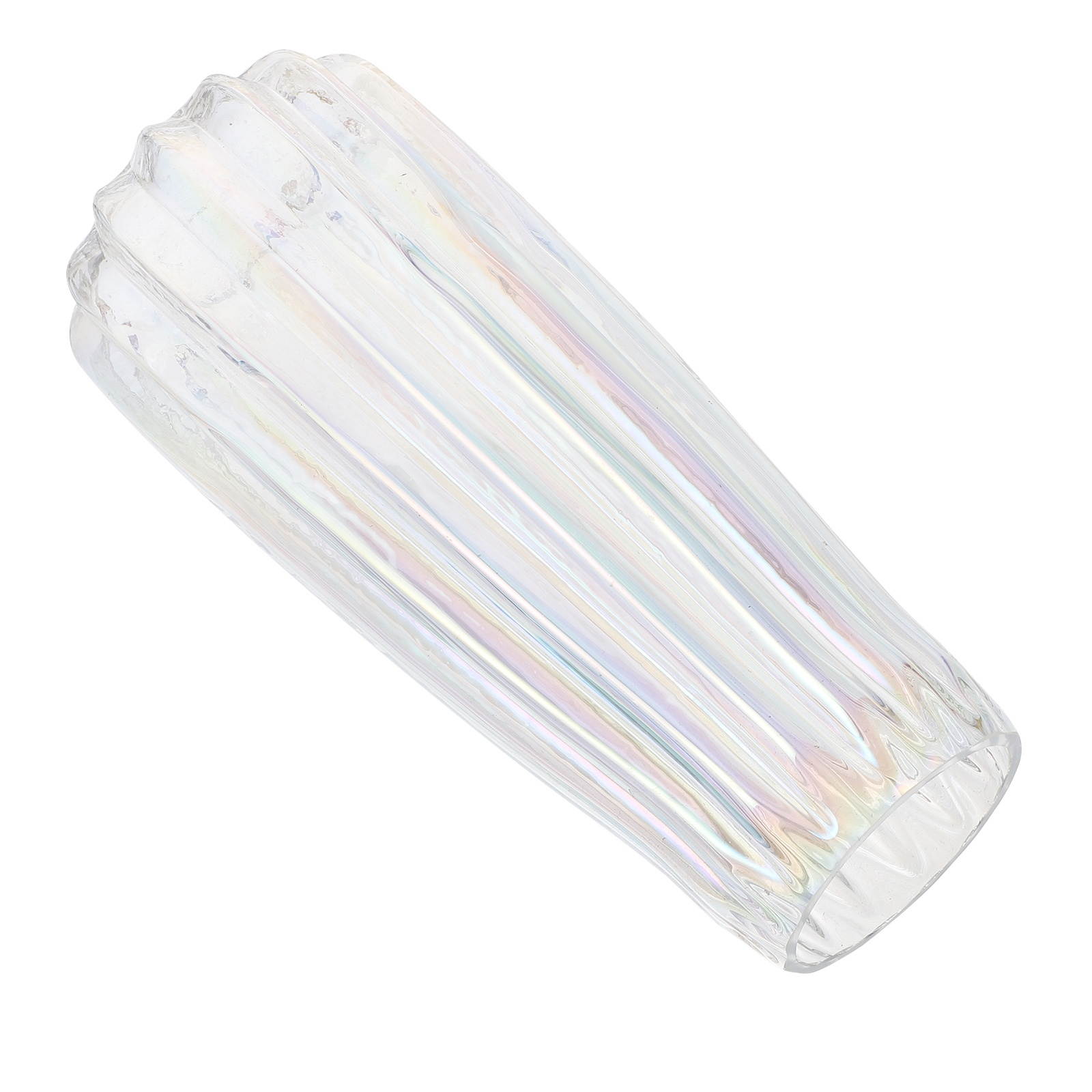 1pc Nordic Fashion Stylish Modern Creative Glass Vase Flower Arrangement Vase Flower Vase