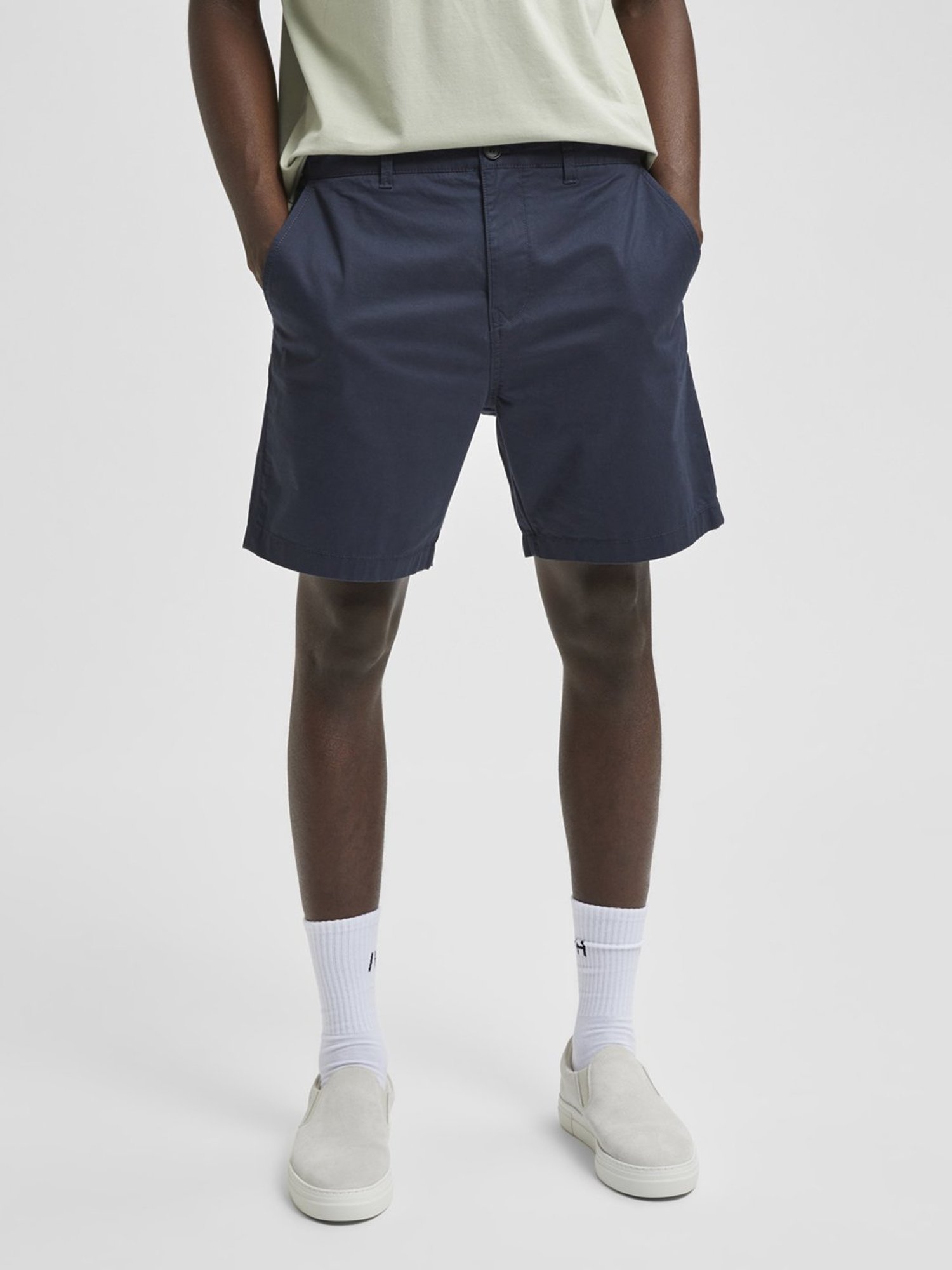 SELECTED HOMME Dark Blue Regular Fit Shorts