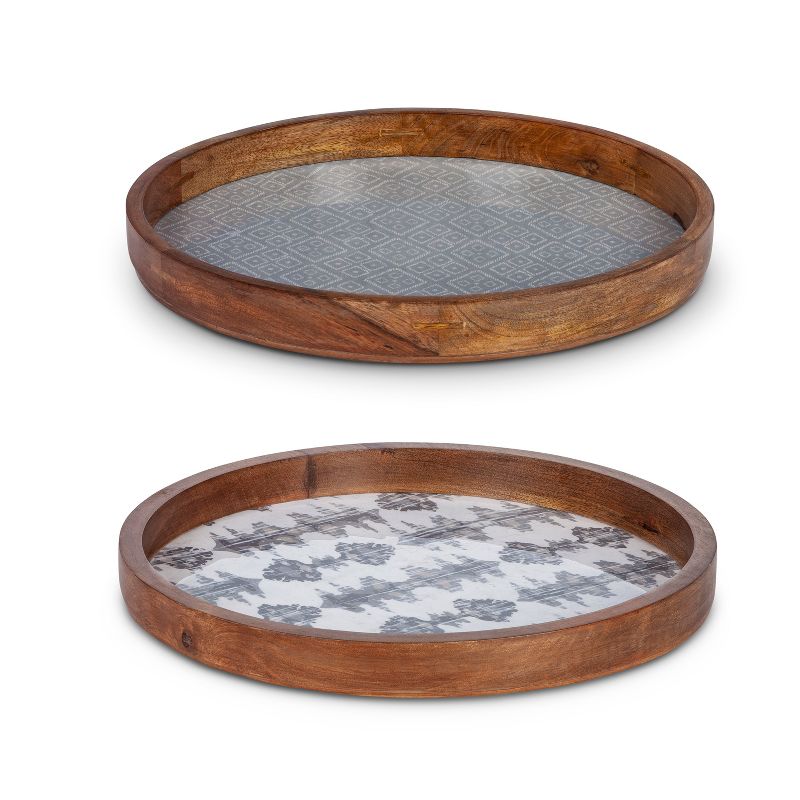 17" x 14" Acrylic June Journal Minimalist Lines Tray - society6