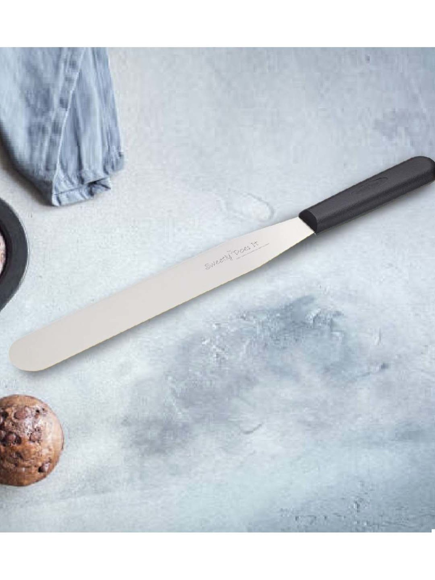 KitchenCraft Silver Stainless Steel Large Palette Knife