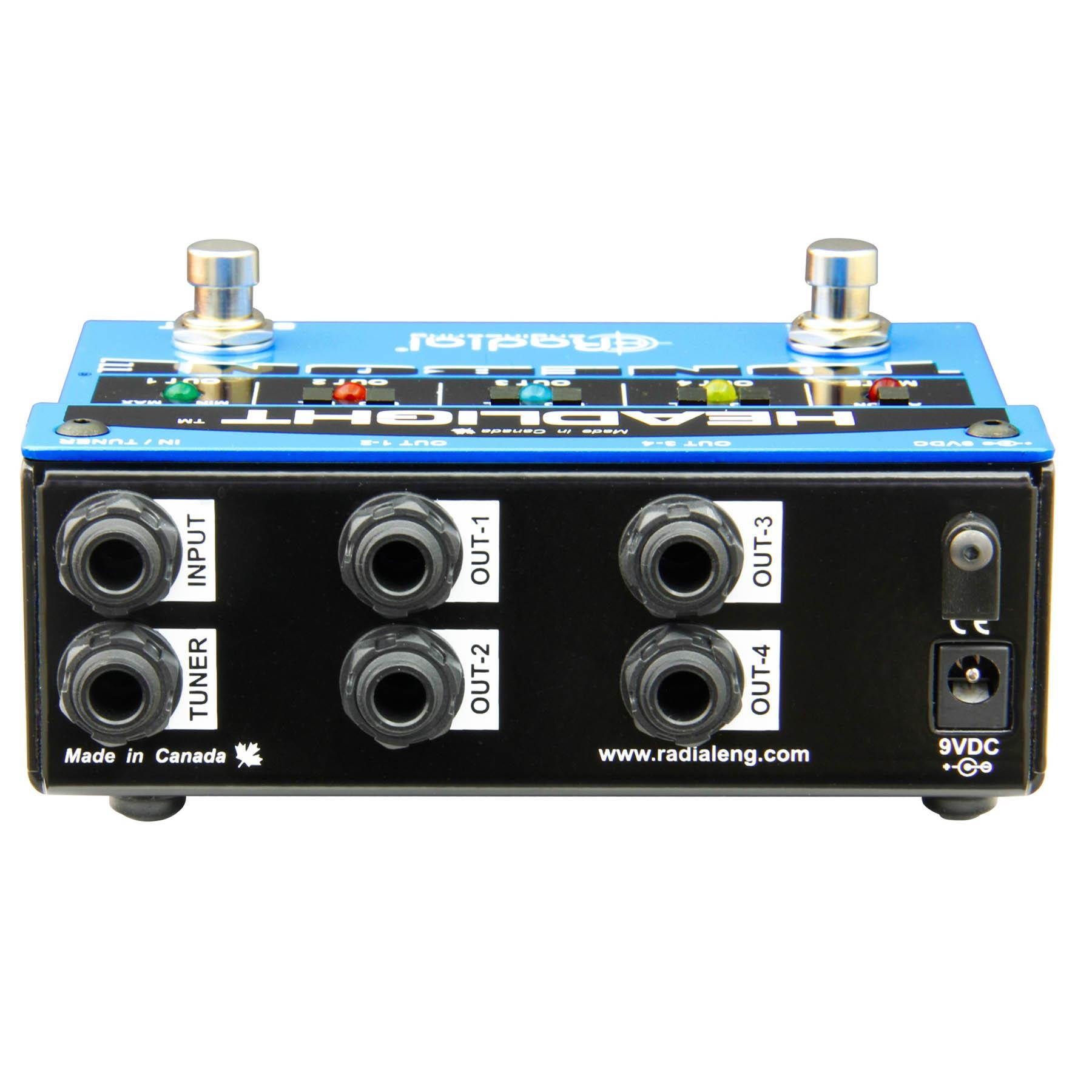 Radial Engineering Tonebone Headlight Guitar Amp Selector Pedal