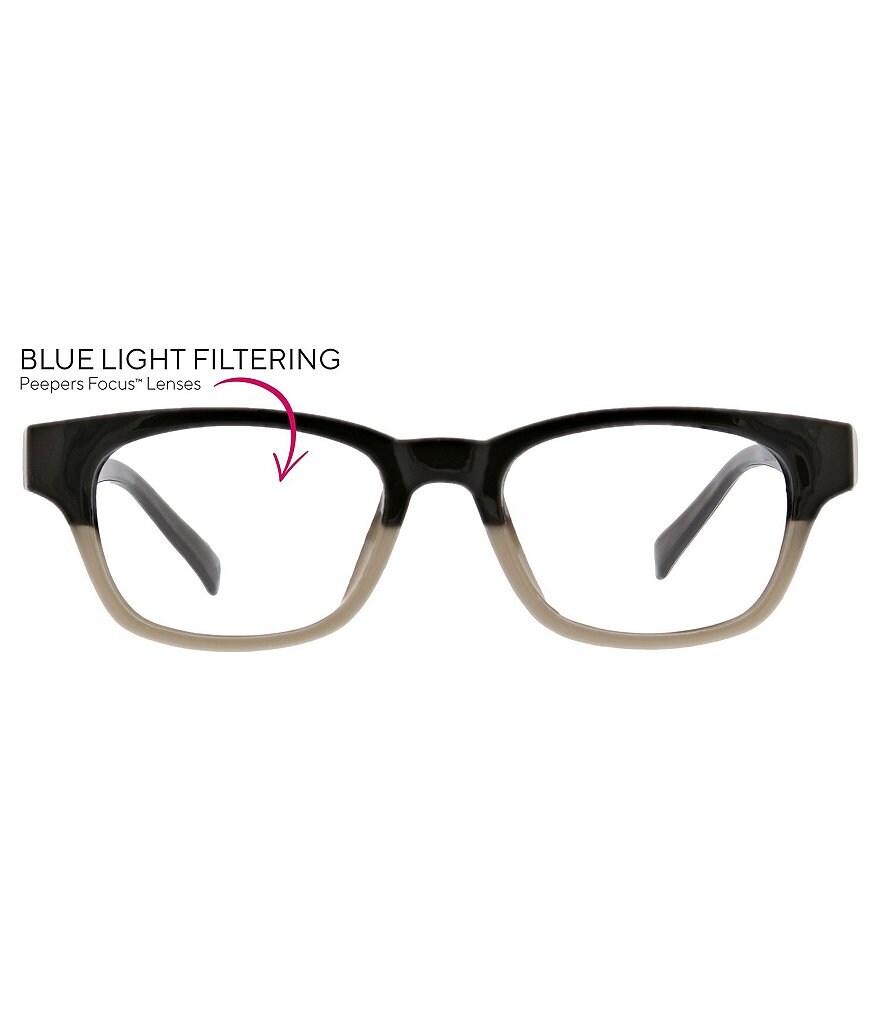 Peepers Layover Blue Light Reader Glasses