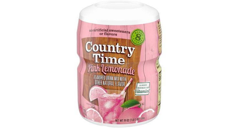Country Time Pink Lemonade Drink Mix - 19oz Canister