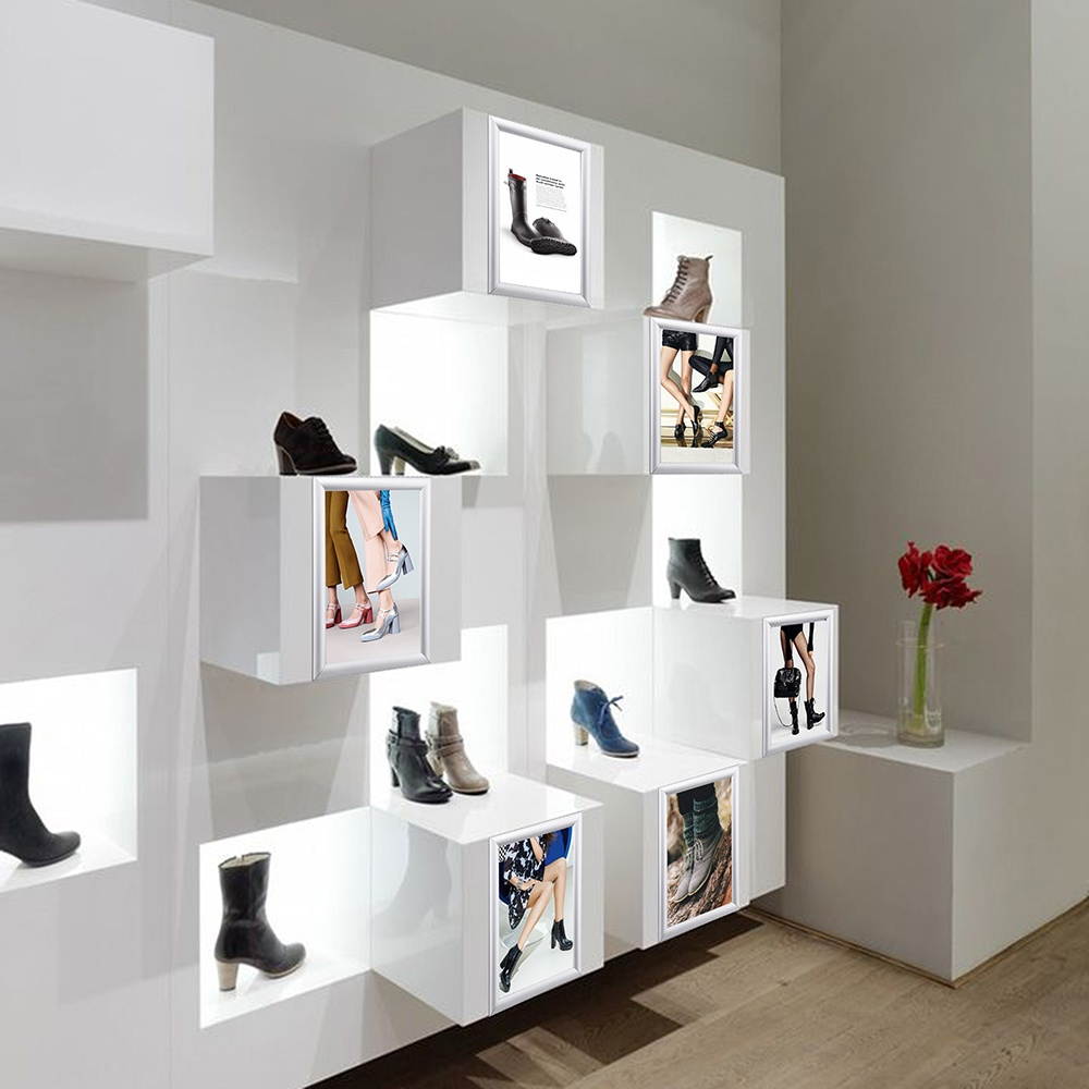 10"x13" Poster Frame Picture 1" Aluminum Profile Photo Display Wall Mount Decor