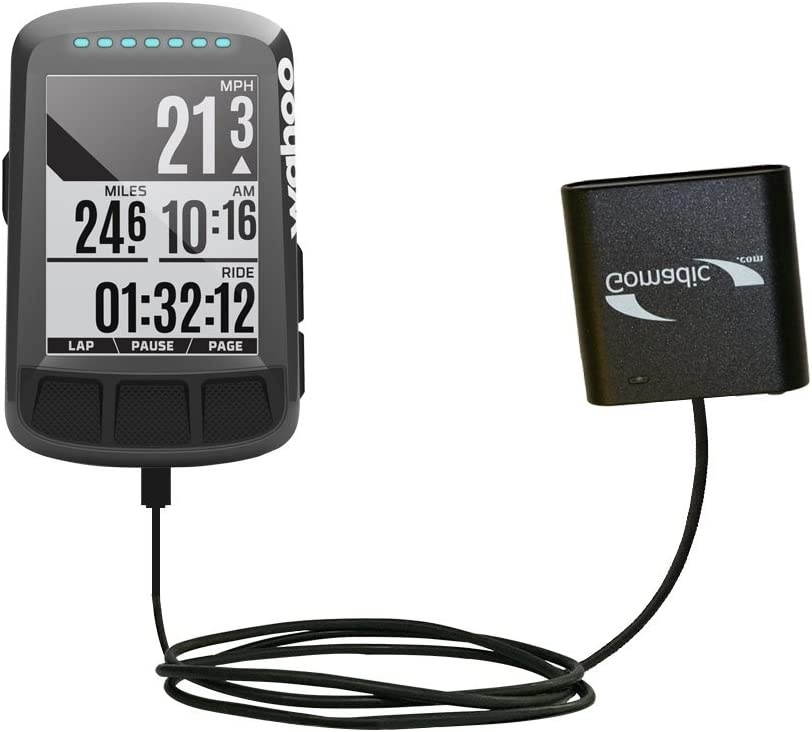 Gomadic Portable AA Battery Pack Designed for The Wahoo ELEMNT Bolt - Powered by 4 X AA Batteries to Provide Emergency Charge. Built Using TipExchange Technology