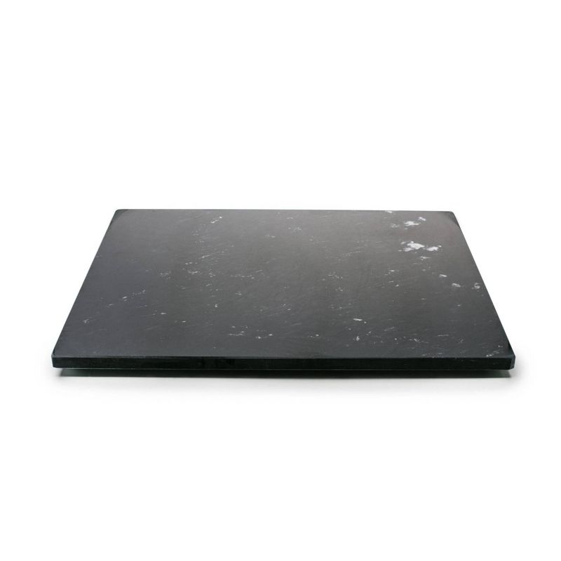 16" x 12" Marble Pastry Board Black - Fox Run