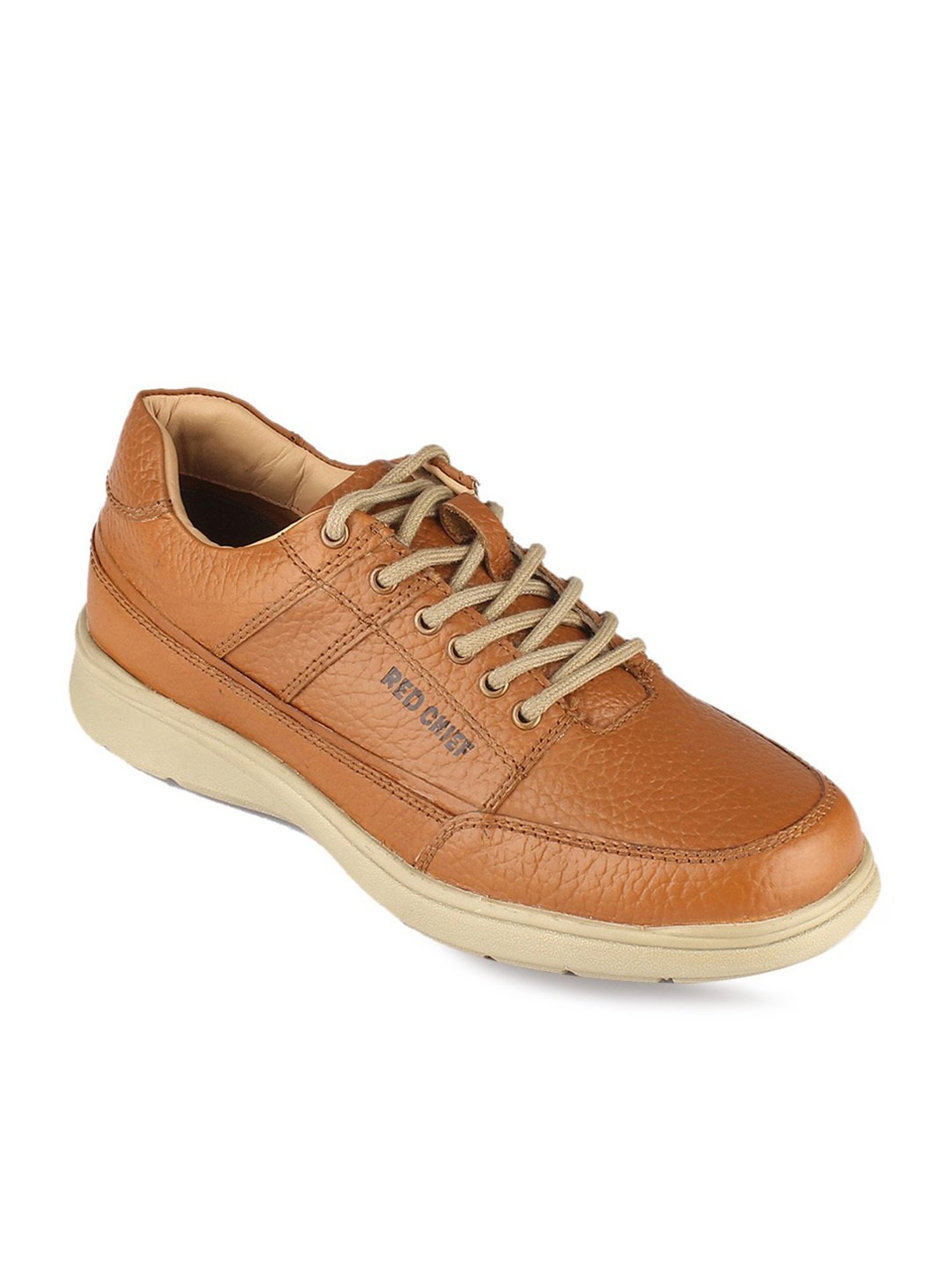 Red Chief Men's Tan Derby Shoes