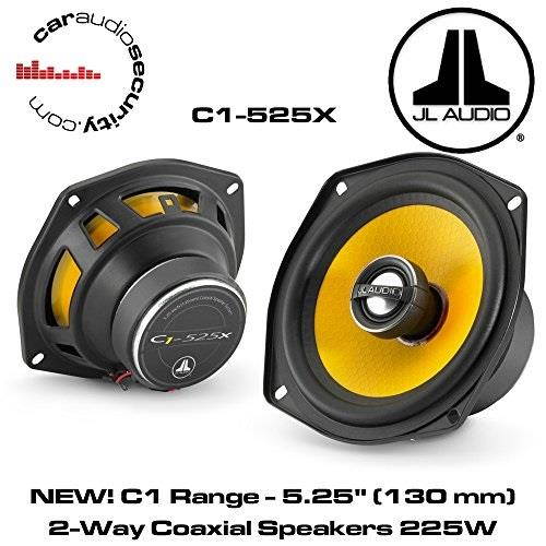 jl audio c1525 x 51/4" 2way coaxial car audio speakers