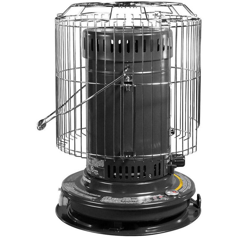 Sengoku CV-23K(H) KeroHeat Efficient Indoor Outdoor Portable Travel Convection Kerosene Space Heater with Automatic Safety Shut Off, 23,500 BTU, Black