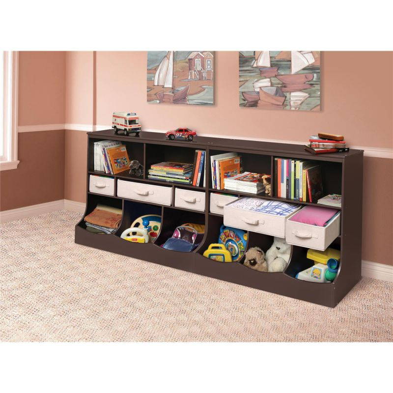 Combo Bin Storage Unit with Three Baskets