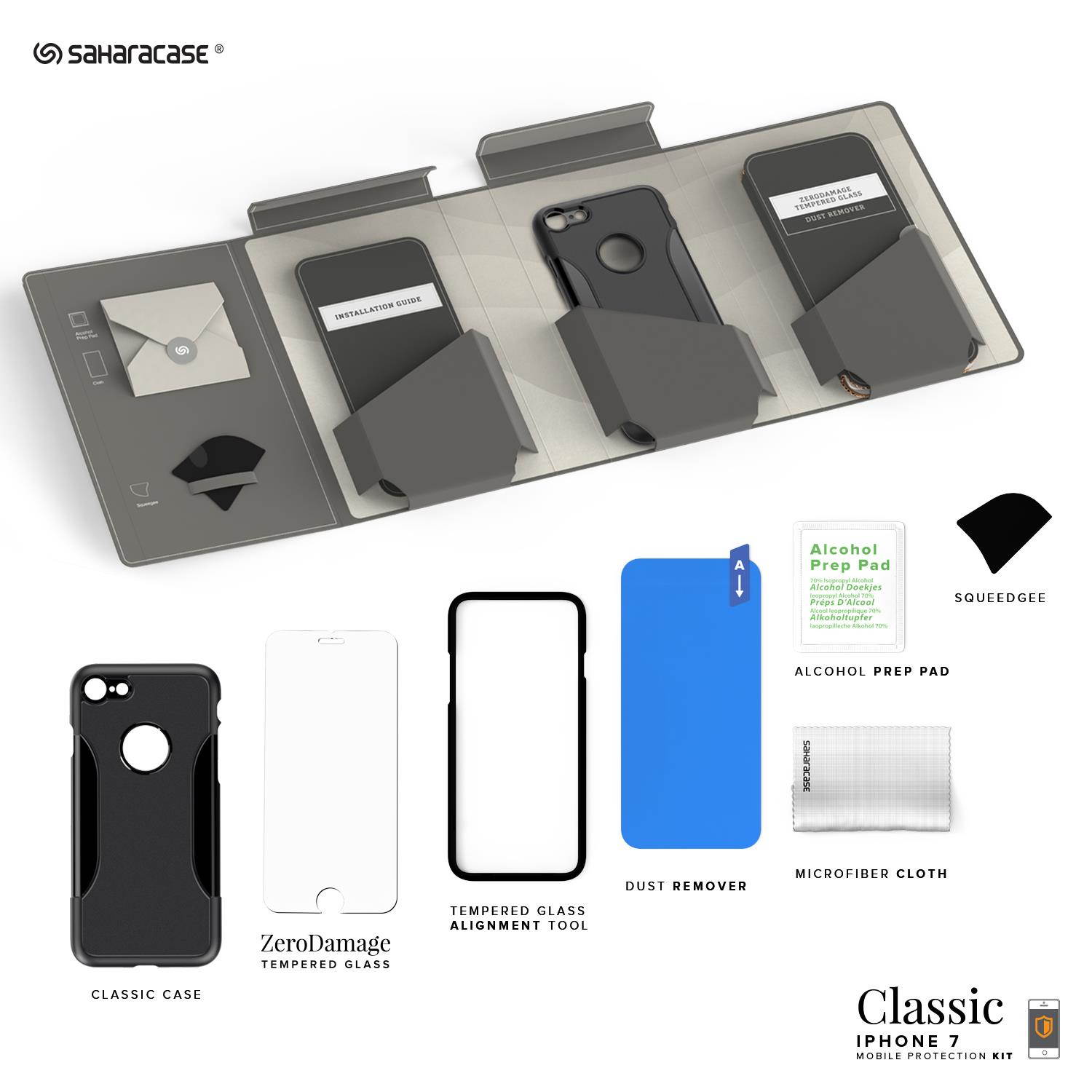 Moshi Vitros Clear Case for iPhone 11 - For Apple iPhone 11 Smartphone - Clear, Raven Black - High Gloss