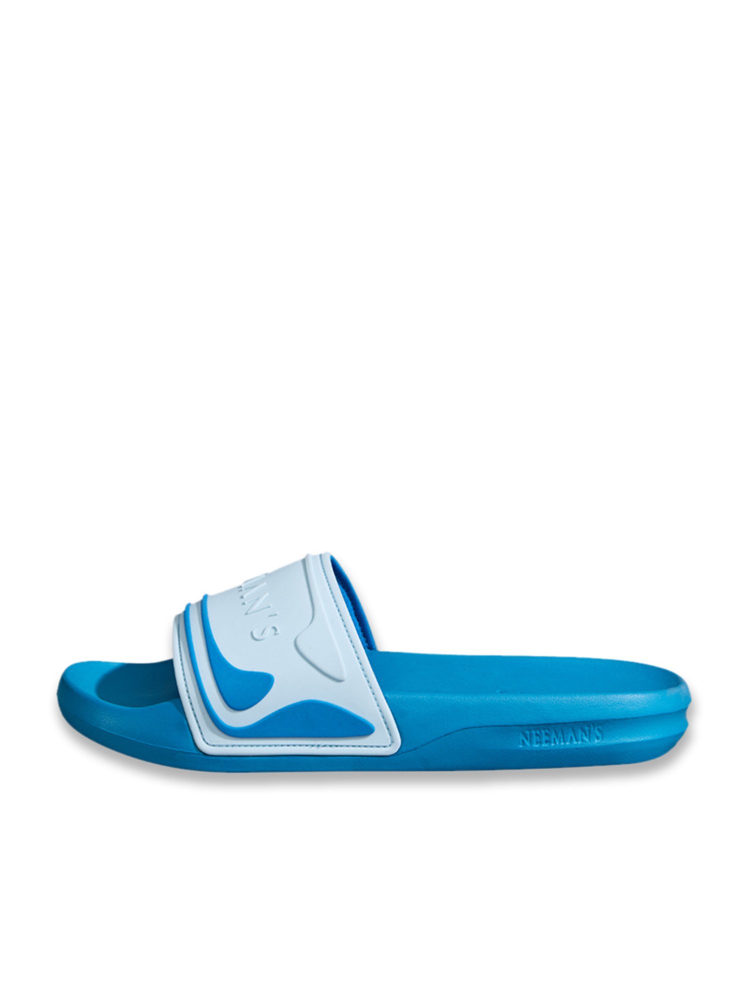 Neemans Men's Travel Blue Slides