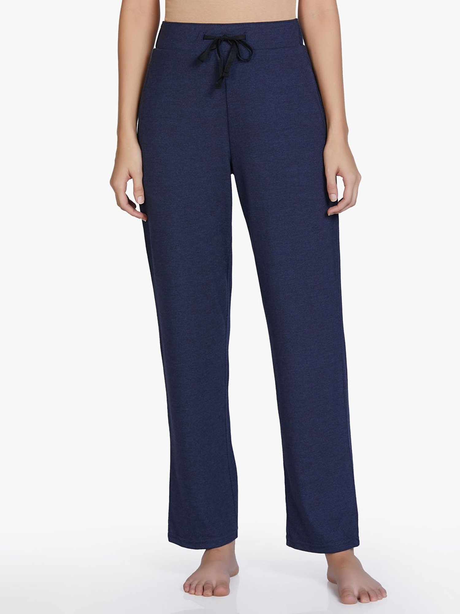 Amante Navy Textured Pyjamas