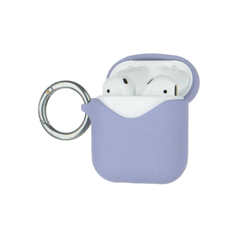 Pela Eco-Friendly Apple AirPods Gen 1&2 Case Compatible with Wireless Charging - Lavender