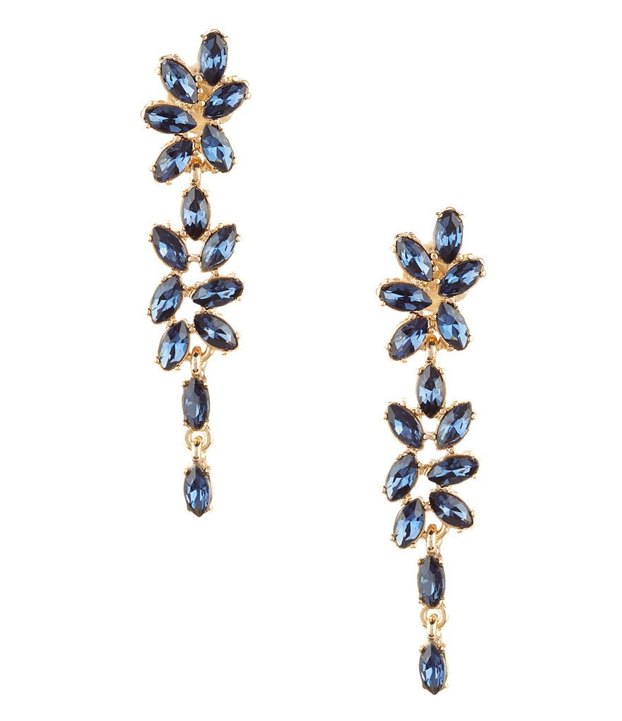 Gemma Layne Montana Linear Drop Statement Earrings