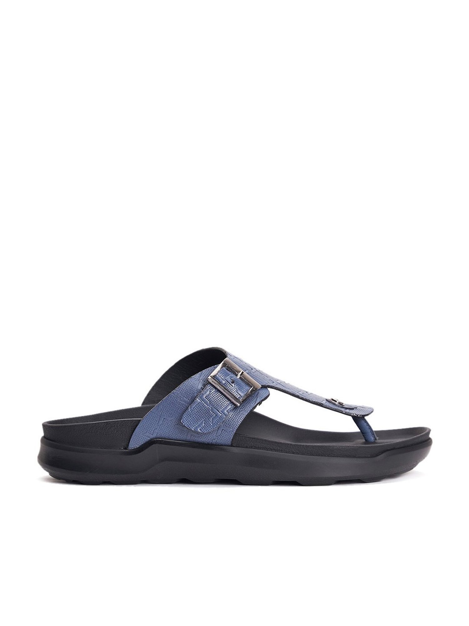 Hitz Men's Blue Thong Sandals