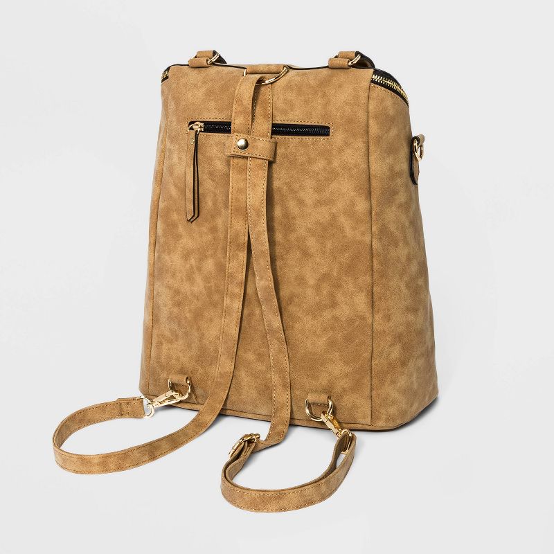 VR NYC Convertible Shoulder Handbag - Natural