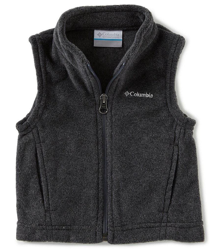 Columbia Baby Girls 3-24 Months Benton Springs Solid Fleece Zip Front Jacket