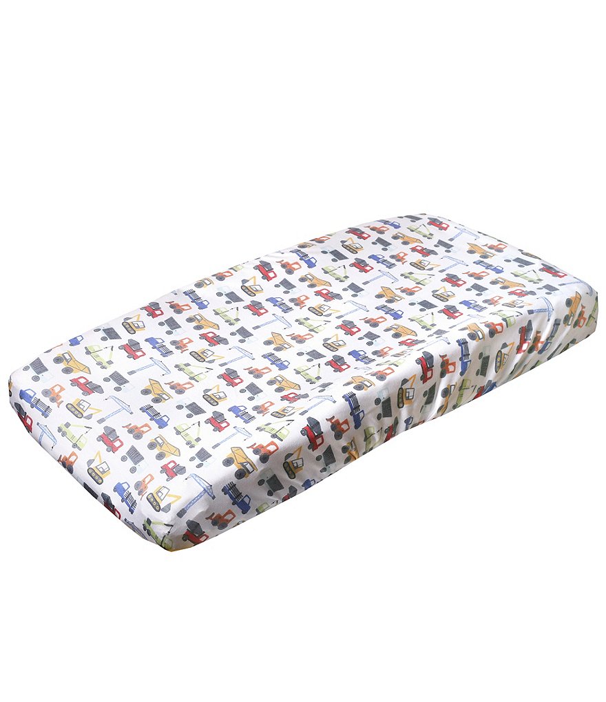 Copper Pearl Baby Boys Diesel Truck Print Premium Diaper Changing Pad Cover