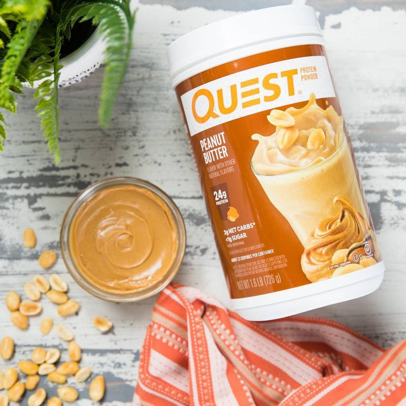 Quest Protein Powder - Peanut Butter - 25.6oz