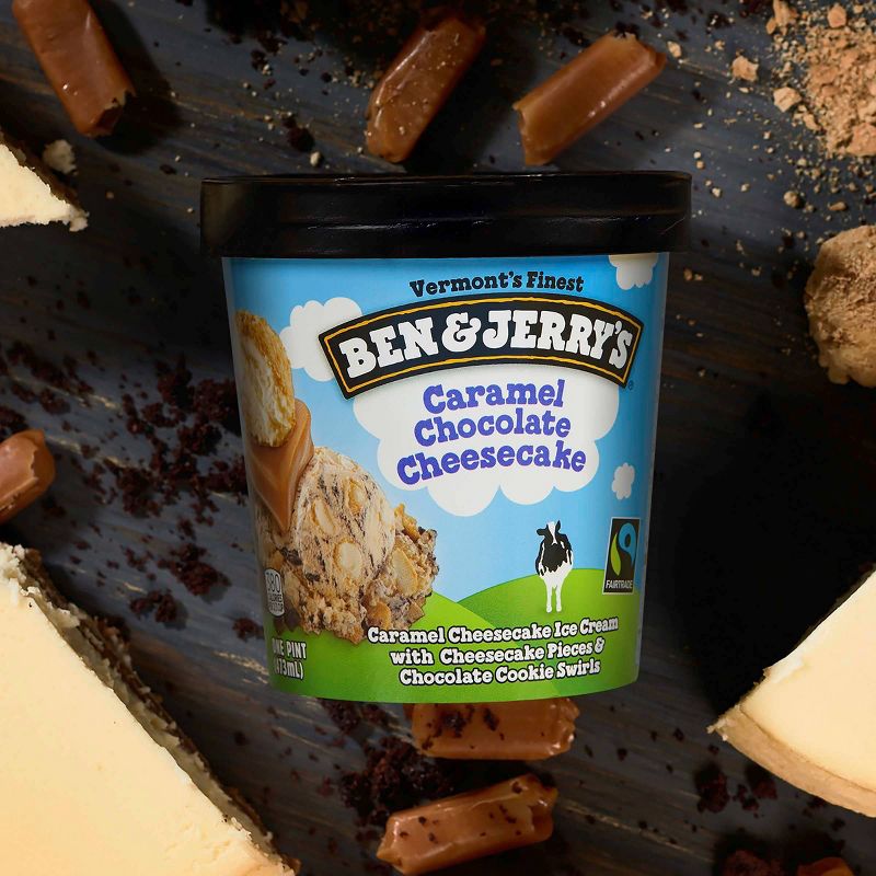 Ben & Jerry's Caramel Chocolate Cheesecake Truffles Ice Cream - 16oz