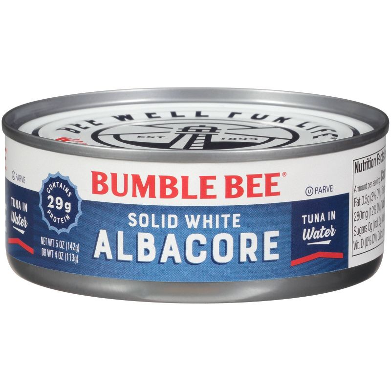 Bumble Bee Solid White Albacore Tuna in Water - 5oz