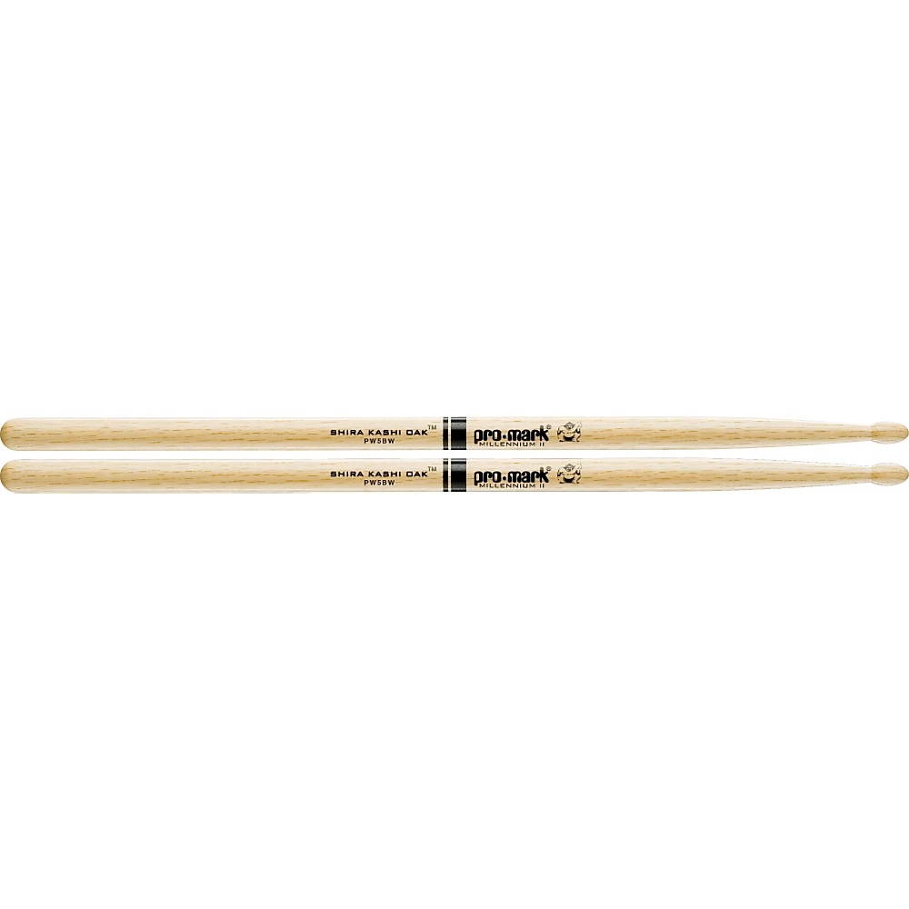 Promark 12-Pair Japanese White Oak Drumsticks Wood 5B