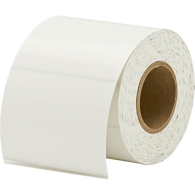 Primera 75400 Name Badge Label - 4" Width x 3" Length - 18 / Carton - Rectangle - 500/Roll - 2" Core - Inkjet