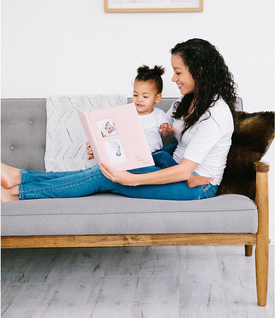 Pearhead Linen Baby Photo Book