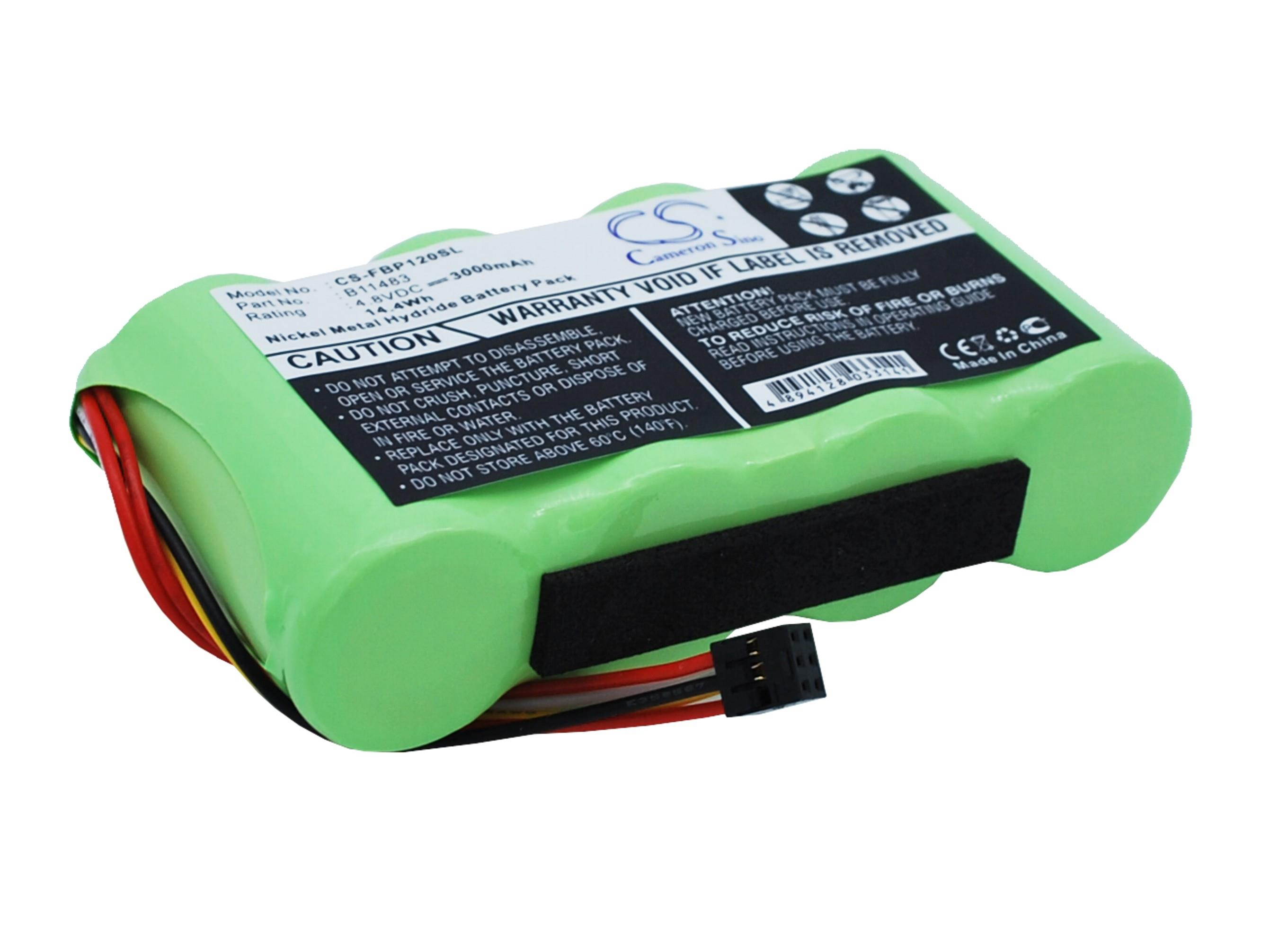 Battery for Fluke B11483 BP120MH 123 Power Quality Analyze 43B Scopemeter 120