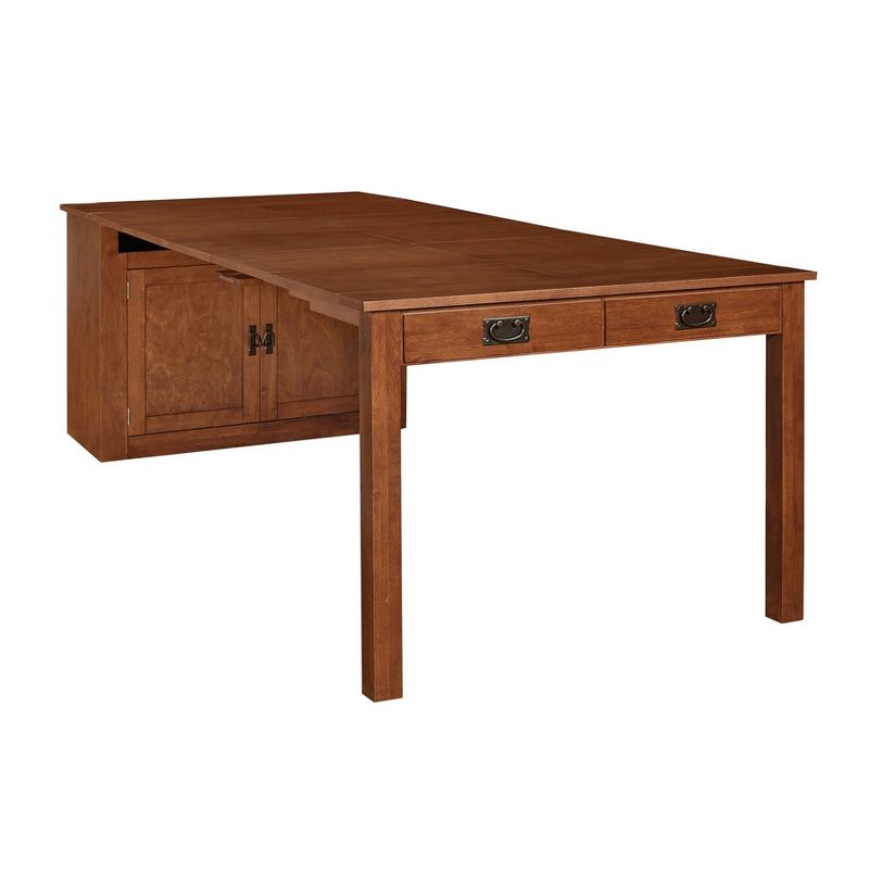 Expanding Cabinet/Table Cherry - Stakmore