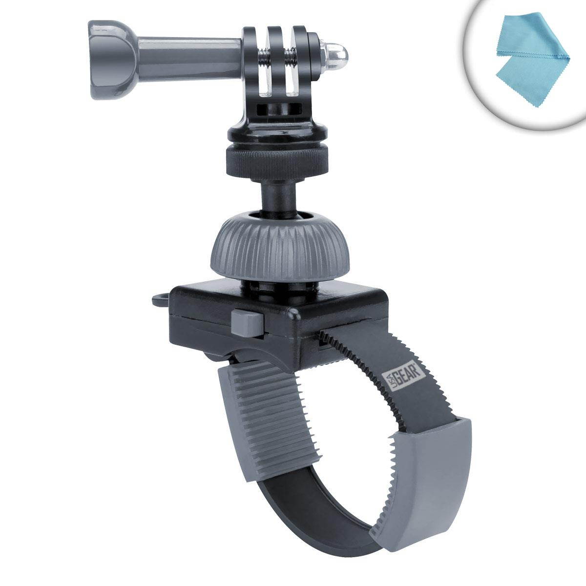 USA Gear GRCMAZM100BKEW+CLTH Camera Mount