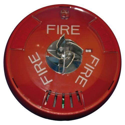 HORN STROBE RED 2W CEILING